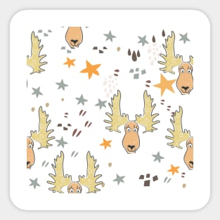 Moose Sticker